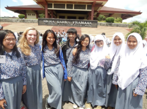 Indonesie photo de groupe école