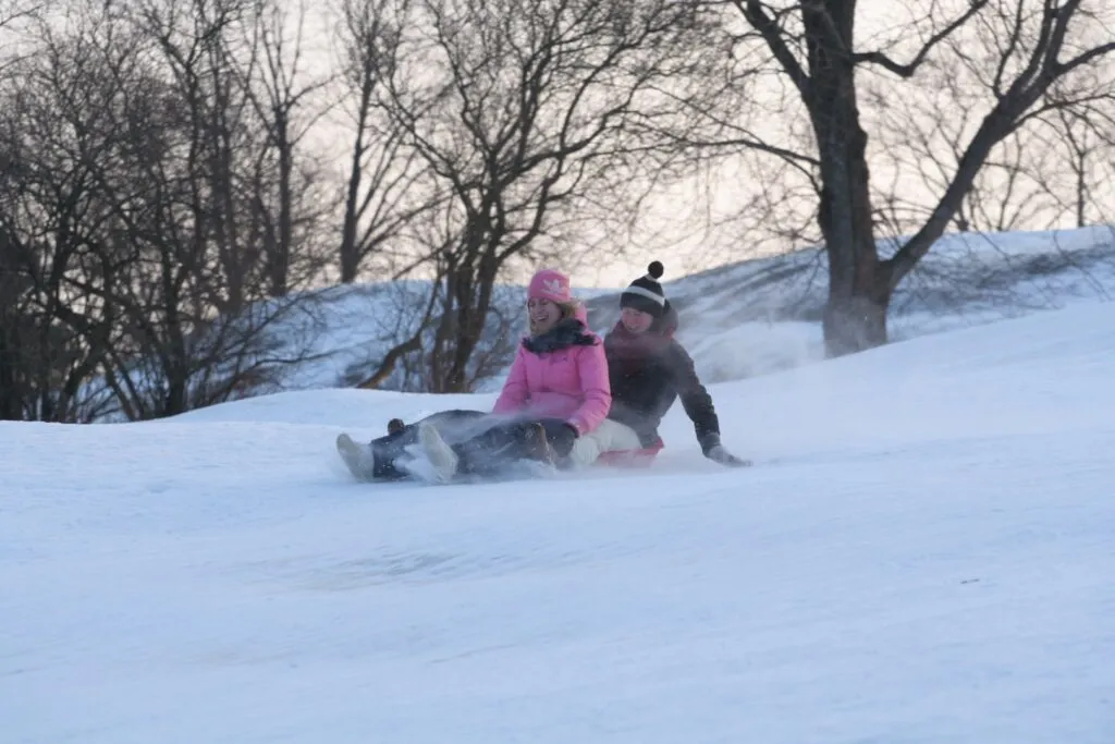 participants en luge en finlande