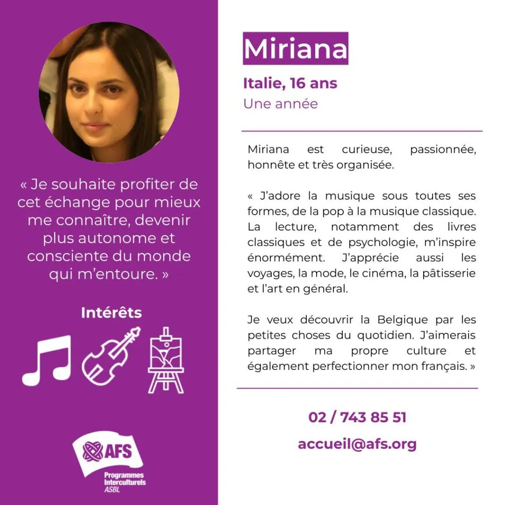 nouvelle fichette de Miriana d'Italie