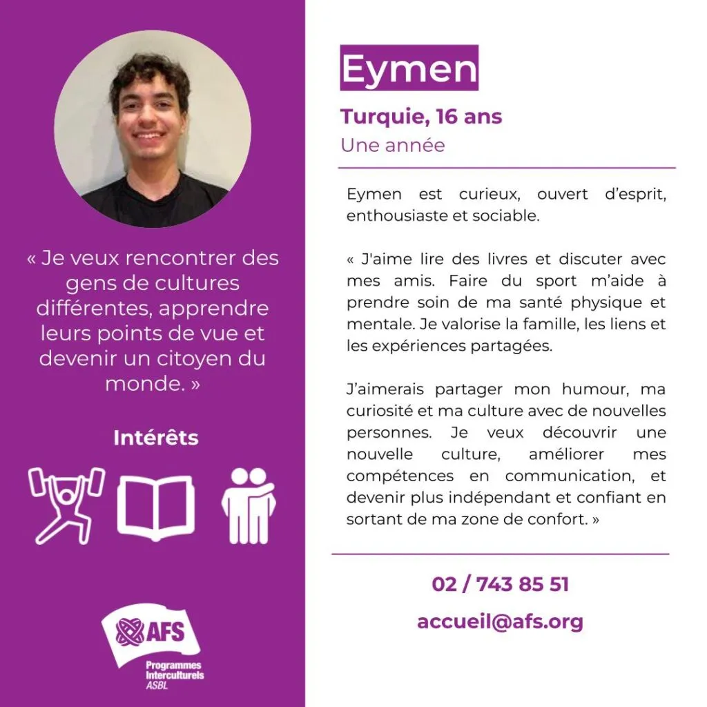 nouvelle fichette Eymen de Turquie