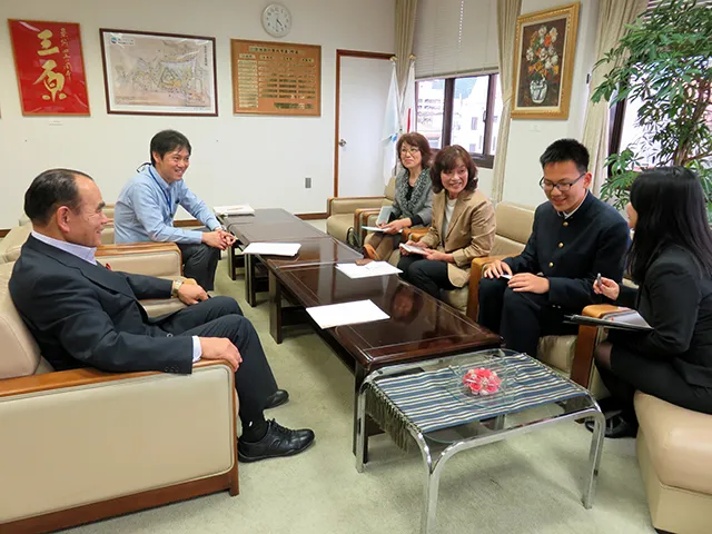 三原市長表敬訪問