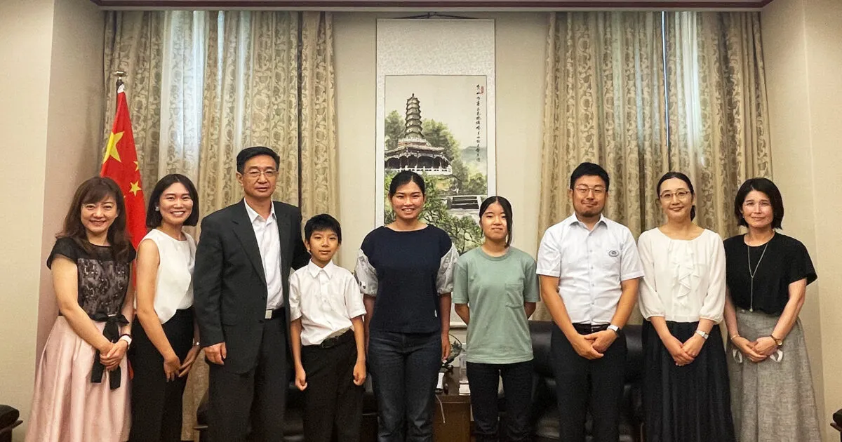 中華人民共和国駐日本大使館表敬訪問2023 - 日本協会