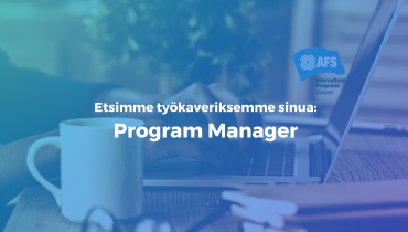AFS Avoimet työpaikat Program Manager