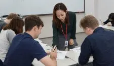 Students in Class Corea-afs-chile