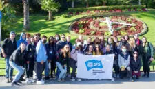 Estudiantes becados de Youth Ambassadors en Viña del Mar, Chile.