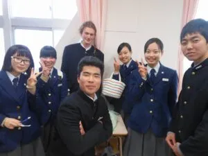 Japan school groepsfoto