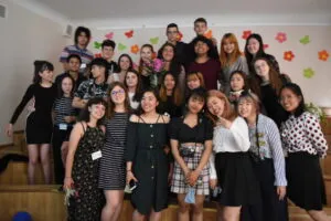 Letland groepsfoto school