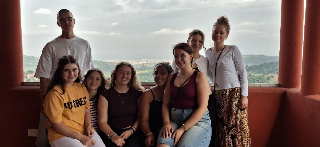 Weltwärts volunteers group