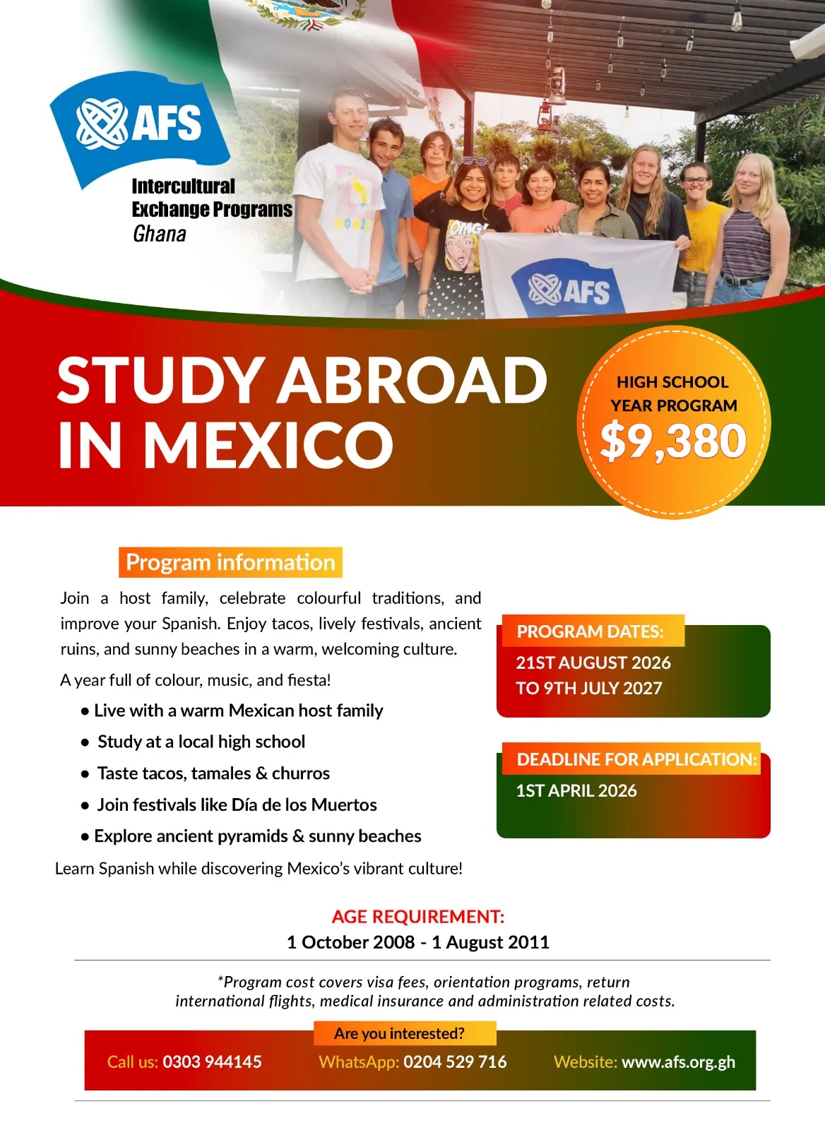 High School Mexico 2026