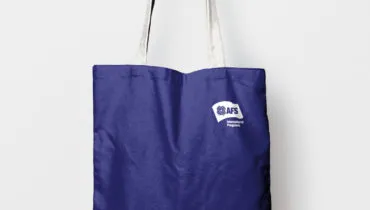 Tote bag AFS DARK BLUE