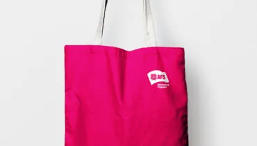 Tote bag AFS PINK