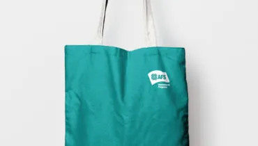 Tote bag AFS TEAL