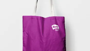 Tote bag AFS VIOLET