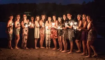 Magic Candles at the Beach