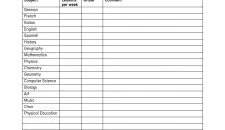 Vorlage-Schulzeugnis