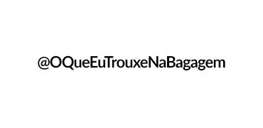 OqueEuTrouxenaBagagem