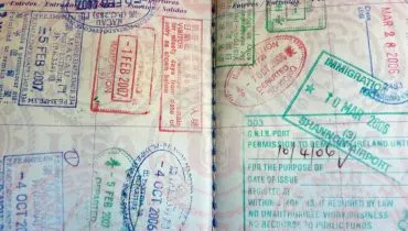 Pasaporte, Sellos