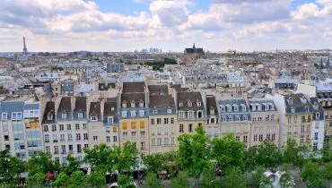 Paris, skyline, France, Francia