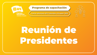 Programa de capacitación – presidentes
