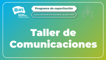 Programa de capacitación – comunicaciones