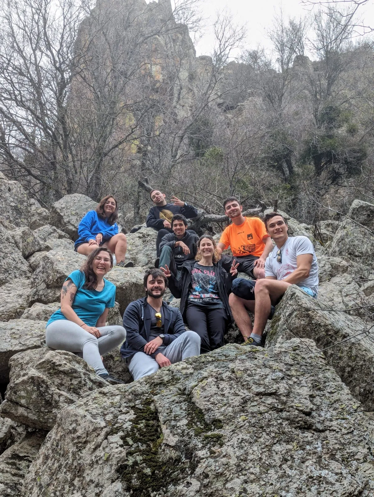 Voluntarios de la Estructura Local de Madrid