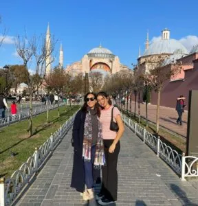 Sofía, participante becada en Turquía