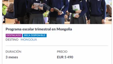 Programa Trimestral en Mongolia