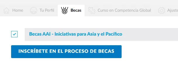 Solicita tu beca AAI
