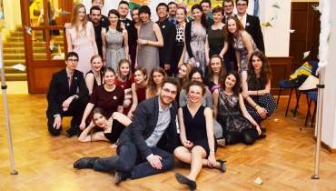 AFS dobrovolníci na Výročním plese 2017