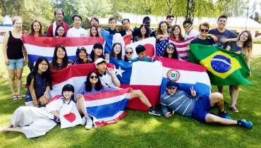 Soustředění hoštěných studentů, Drhleny v Českém Ráji, červen 2017